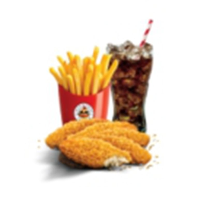 Fried Fish Fillet & French Fries & Soda.